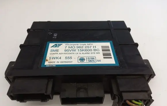 Ford Galaxy Comfort/convenience module 7M0962257