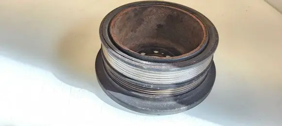 BMW 7 E65 E66 Crankshaft pulley 1439683 11231439683 11237568345
