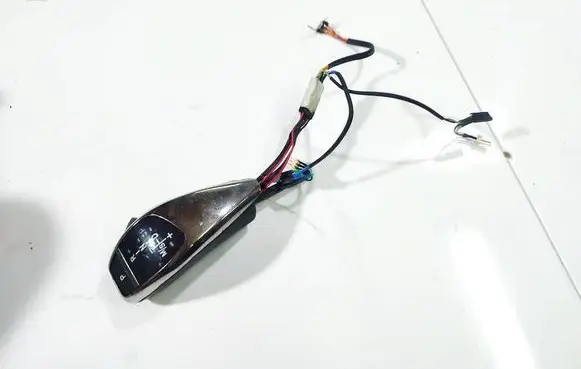 BMW 6 E63 E64 Gear lever shifter trim leather/knob 