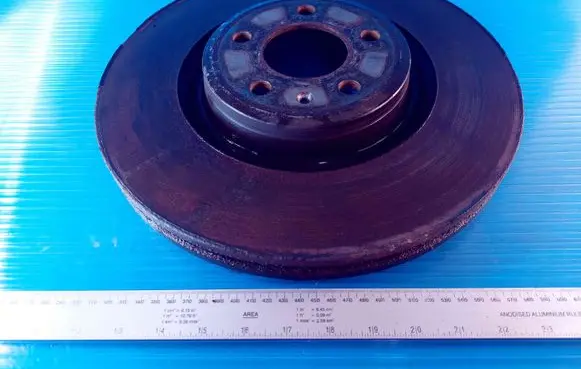 Audi A6 S6 C7 4G Front brake disc