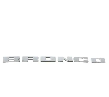 Ford Bronco Manufacturers badge/model letters M1PZ9942528A