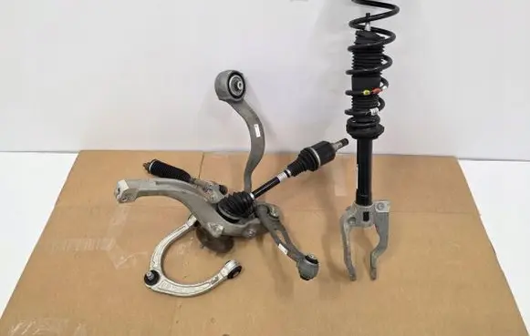 Land Rover Defender Front shock absorber with coil spring L8B2-18B036-HB
