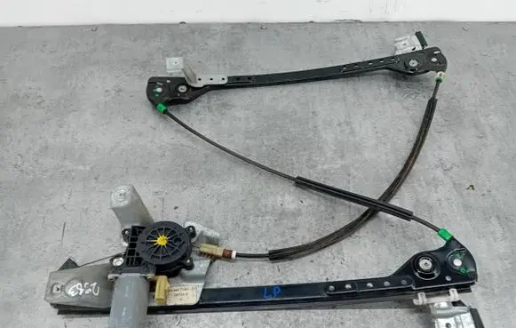 Front door window regulator with motor