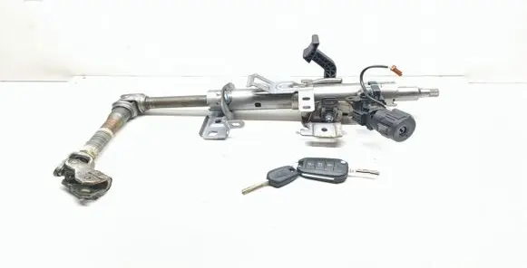 Steering wheel axle set