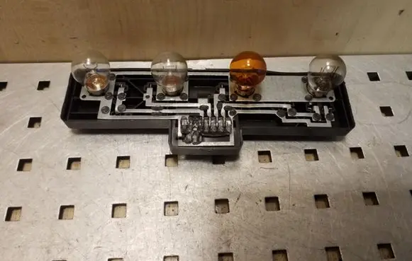 Tail light part