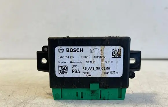 Opel Vivaro Parking PDC control unit/module 0263014165 9824532180