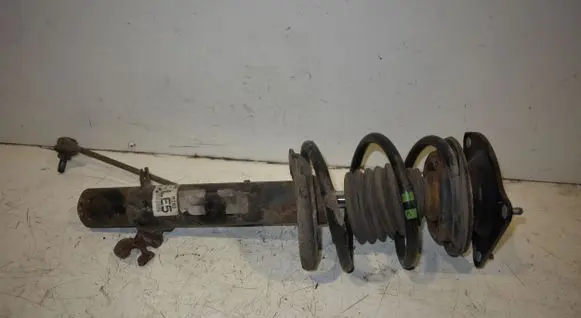 Front shock absorber with coil spring