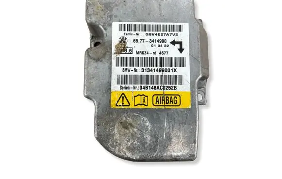 BMW X3 E83 Airbag control unit/module 31341499001X 65773414990 G9V4E27A7V2