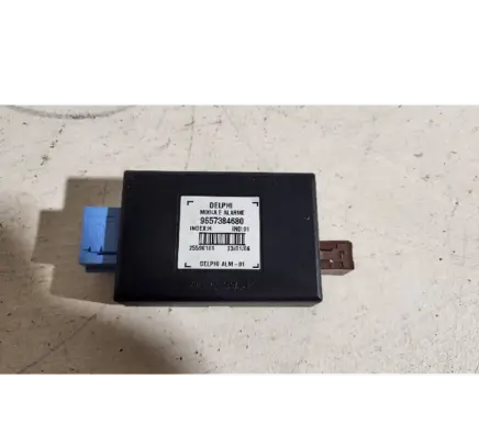 Peugeot 407 Alarm control unit/module 9657384680 25590101