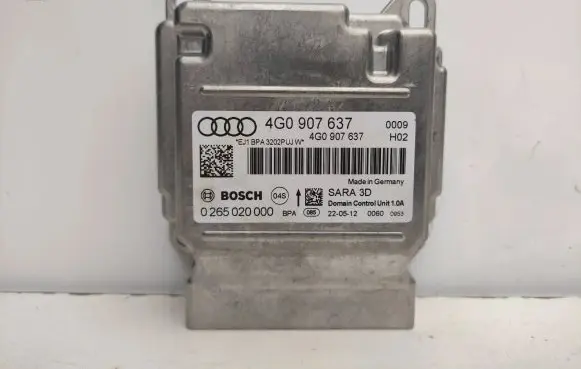 Audi A7 S7 4G ESP acceleration yaw rate sensor 4G0907637 0265020000