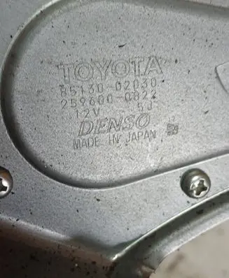Toyota Avensis T250 Rear window wiper mechanism 259600