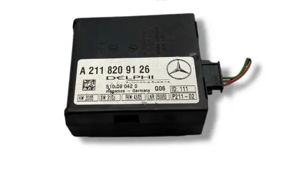 Mercedes-Benz C W203 Alarm control unit/module A2118209126 510080420