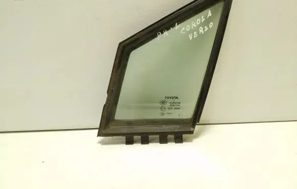 Toyota Corolla Verso AR10 Front door vent window glass four-door 