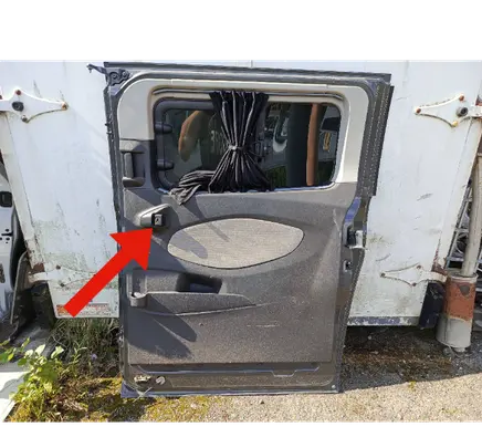 Ford Tourneo Custom Sliding door trim BK21V27232BD