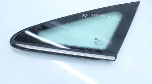 Opel Zafira B Rear side window 43R007951