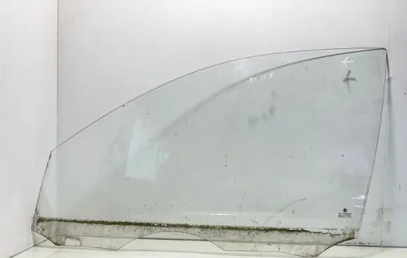 Skoda Fabia Mk1 (6Y) Front door window glass four-door AS2