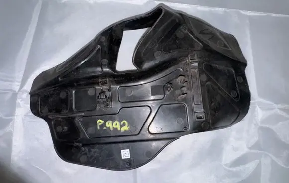Porsche 911 992 Front bumper corner part panel trim 992407812J