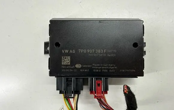 Porsche Cayenne (92A) Tow bar trailer control unit/module 7P0907383F 7P0907383G 7P0907383J