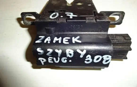 Peugeot 308 Tailgate window lock/catch/latch 