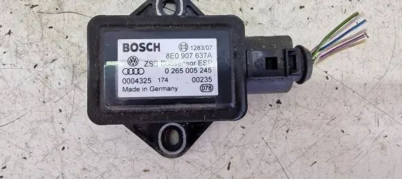 Audi A4 S4 B6 8E 8H ESP acceleration yaw rate sensor 8E0907637A
