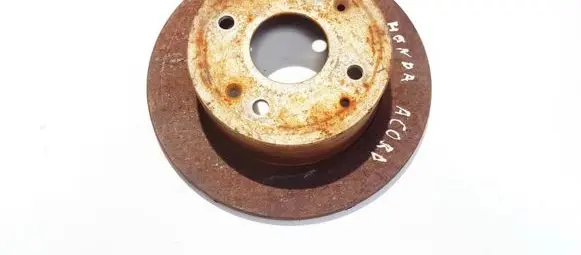 Honda Accord Rear brake disc neventiliuojamas