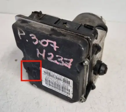 Peugeot 307 ABS Pump 0265950558 68601P0227