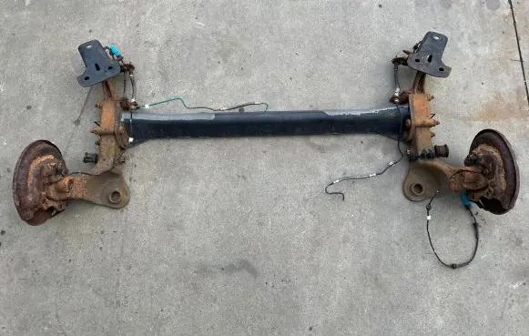 Rear axle beam