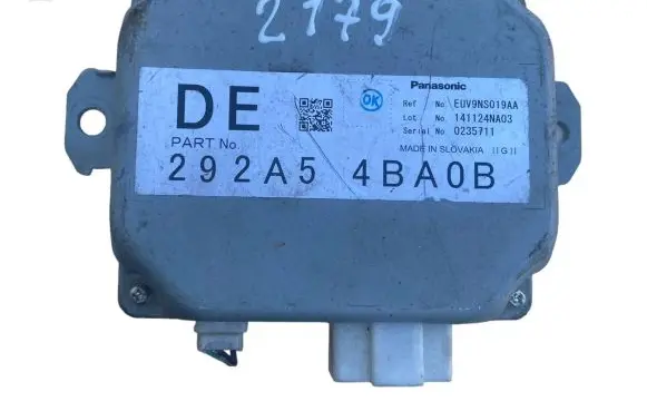 Nissan Note (E12) Camera control unit module 292A54BA0B EUV9NS019AA