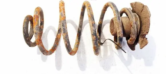 Opel Astra H Rear coil spring