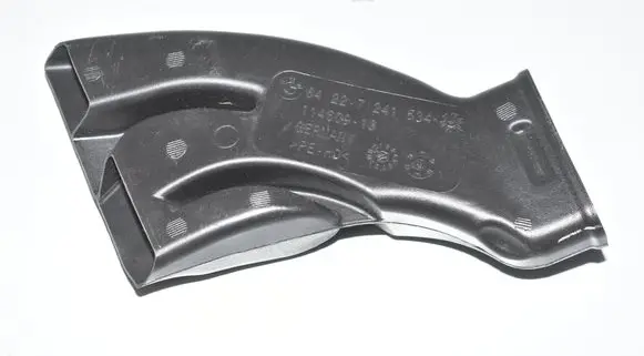 Cabin air duct channel
