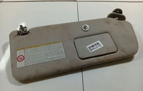Toyota Corolla Verso AR10 Sun visor