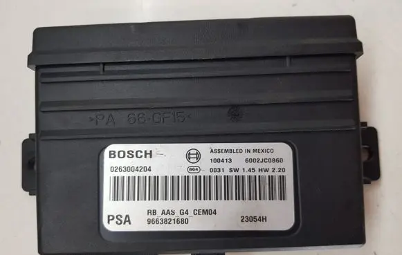 Citroen C3 Picasso Parking PDC control unit/module 9663821680