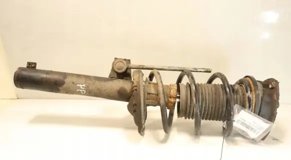 Front shock absorber with coil spring