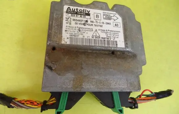 Peugeot 307 Airbag control unit/module 606877300 9654491180