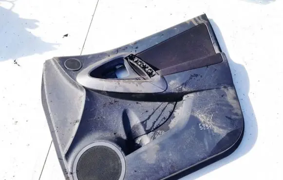 Front door card panel trim