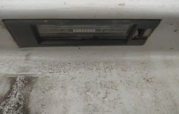 Opel Corsa D Number plate light