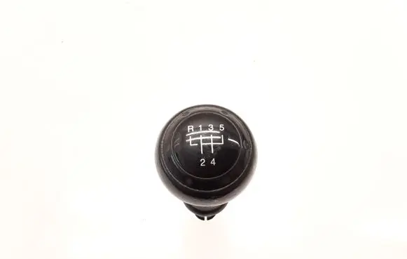 Gear lever shifter trim leather/knob