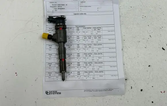 Citroen Nemo Fuel injector 0445110252