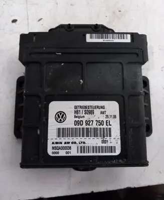 Volkswagen Touareg I Gearbox control unit/module 09D927750EL MSQA000036 H61S0989