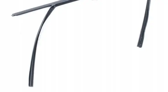 Front door glass trim molding