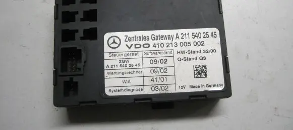Mercedes-Benz E W211 Gateway control module A2115402545