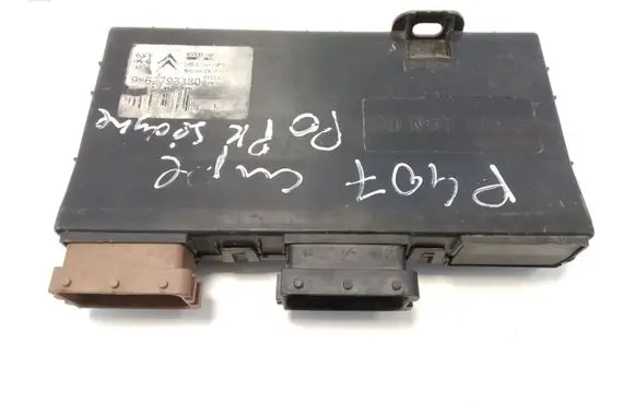 Peugeot 407 Seat control module 9662793380