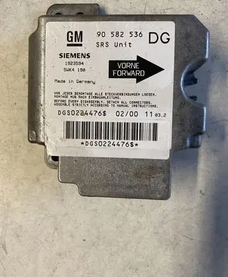 Opel Zafira A Airbag control unit/module 90582536