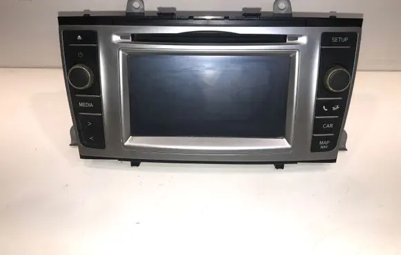 Toyota Avensis T270 Head unit multimedia control 8614005090 FA032211 10R038056