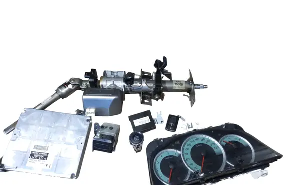 Toyota Corolla Verso AR10 Engine ECU kit and lock set 450200F1 899980F001