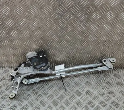 Porsche Taycan 9J1 Front wiper linkage and motor 9J1955024D