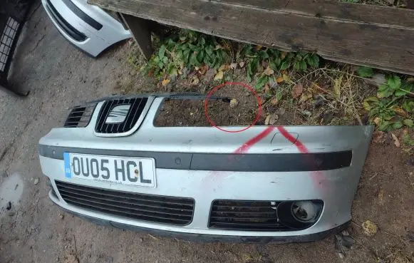 Seat Alhambra (Mk1) Front bumper