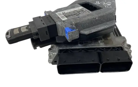 BMW 7 E65 E66 Engine ECU kit and lock set 7803369 0281013500 6972689