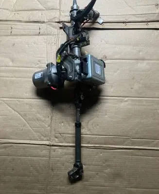 Steering wheel axle