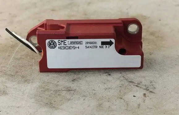 Airbag deployment crash/impact sensor